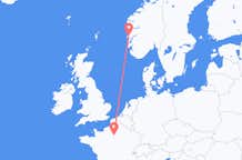 Flights from Paris to Bergen