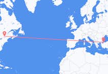 Flyrejser fra Montreal, Canada til Istanbul, Tyrkiet