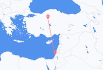 Vols de Tel Aviv, Israël à Ankara, Turquie