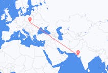 Flyreiser fra Kandla, India til Kraków, Polen