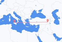 Flyreiser fra Van, Tyrkia til Palermo, Italia
