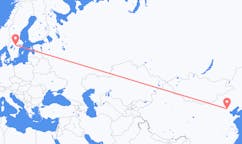 Flyrejser fra Beijing, Kina til Örebro, Sverige