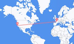 Flyreiser fra Monterey, USA til Limoges, Frankrike
