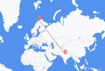 Flights from Gwalior, India to Alta, Norway