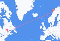 Fly fra Saguenay til Bodø