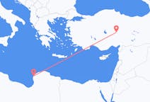 Flights from Benghazi to Kayseri