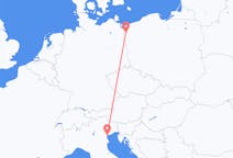 Flights from Szczecin in Poland to Venice in Italy
