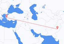Flüge von Multan, Pakistan nach Izmir, die Türkei