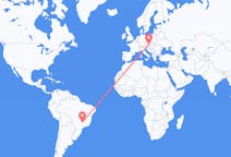 Flyrejser fra Uberaba, Brasilien til Wien, Østrig