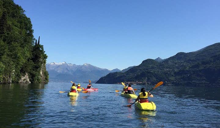 Excursion en kayak au lac de Côme au départ de Bellagio