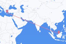Flights from Bintulu, Malaysia to Santorini, Greece