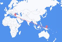 Flyrejser fra Wewak, Papua Ny Guinea til Antalya, Tyrkiet