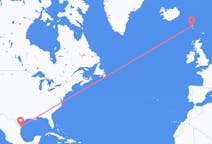 Flyreiser fra Matamoros, Mexico til Sørvágur, Færøyene