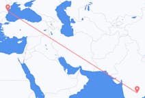 Fly fra Hyderabad til Constanța