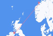Flyrejser fra Molde, Norge til Belfast, Nordirland