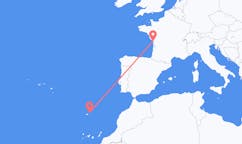 Flights from La Rochelle, France to Vila Baleira, Portugal