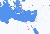 Fly fra Asyut til Izmir