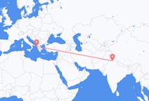 Flights from Chandigarh, India to Corfu, Greece