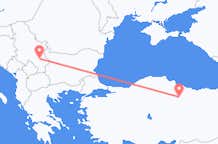 Flyrejser fra Tokat til byen Niš