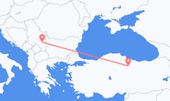 Flights from Tokat to City of Niš