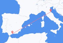 Flights from Málaga, Spain to Rimini, Italy