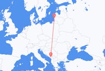 Flyrejser fra Palanga, Litauen til Podgorica, Montenegro