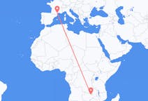 เที่ยวบิน จาก เอ็นโดลา, แซมเบีย ถึงแอสไพรัน, ฝรั่งเศส
