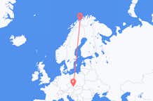 Flyreiser fra Sørkjosen, Norge til Brno, Tsjekkia
