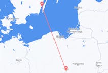 Flights from Kalmar, Sweden to Łódź, Poland
