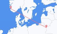 Flights from Grodno, Belarus to Stavanger, Norway