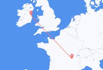 Flights from Lyon in France to Dublin in Ireland