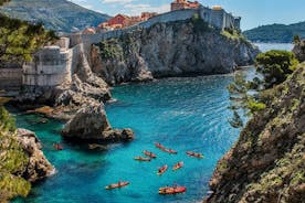 Kayak da mare (con snorkeling) attorno alle mura della città vecchia di Dubrovnik