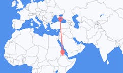 出发地 埃塞俄比亚希雷目的地 土耳其三生的航班