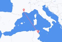 Flyreiser fra Enfidha, Tunisia til Montpellier, Frankrike