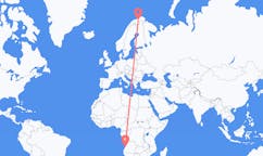 Flights from Catumbela, Angola to Lakselv, Norway