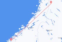 Flights from Hemavan, Sweden to Volda, Norway