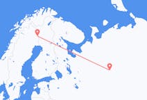 Flights from Syktyvkar, Russia to Pajala, Sweden