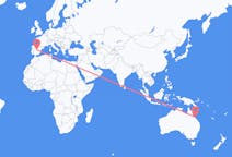เที่ยวบิน จาก เกาะแฮมิลตัน, ออสเตรเลีย ไปยัง มาดริด, สเปน