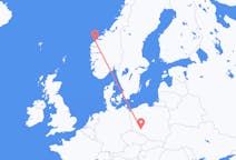 Flights from from Ålesund to Wroclaw