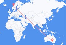 เที่ยวบิน จาก มิลดูร่า, ออสเตรเลีย ไปยัง ทร็อนไฮม์, นอร์เวย์