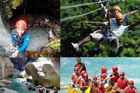 Rafting Canyoning and Zipline Adventure from Belek