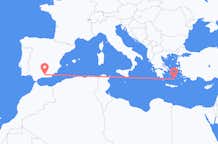 Flights from Granada to Santorini