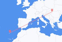 Flights from Debrecen, Hungary to Vila Baleira, Portugal