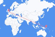 Flights from Rabaul, Papua New Guinea to London, England
