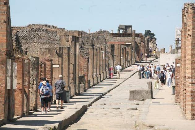 Hele dagen Roma til Pompei hopper over billettene og spesialguiden, og Sorrento.