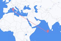 Flights from Kudahuvadhoo, Maldives to Cagliari, Italy