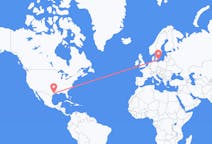 Flyrejser fra Houston, USA til Bornholm, Danmark