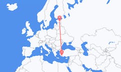 出发地 爱沙尼亚塔尔图目的地 土耳其达拉曼的航班