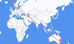 Flyreiser fra Moruya, Australia til Florø, Norge