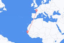 Flights from Ziguinchor, Senegal to Bordeaux, France
